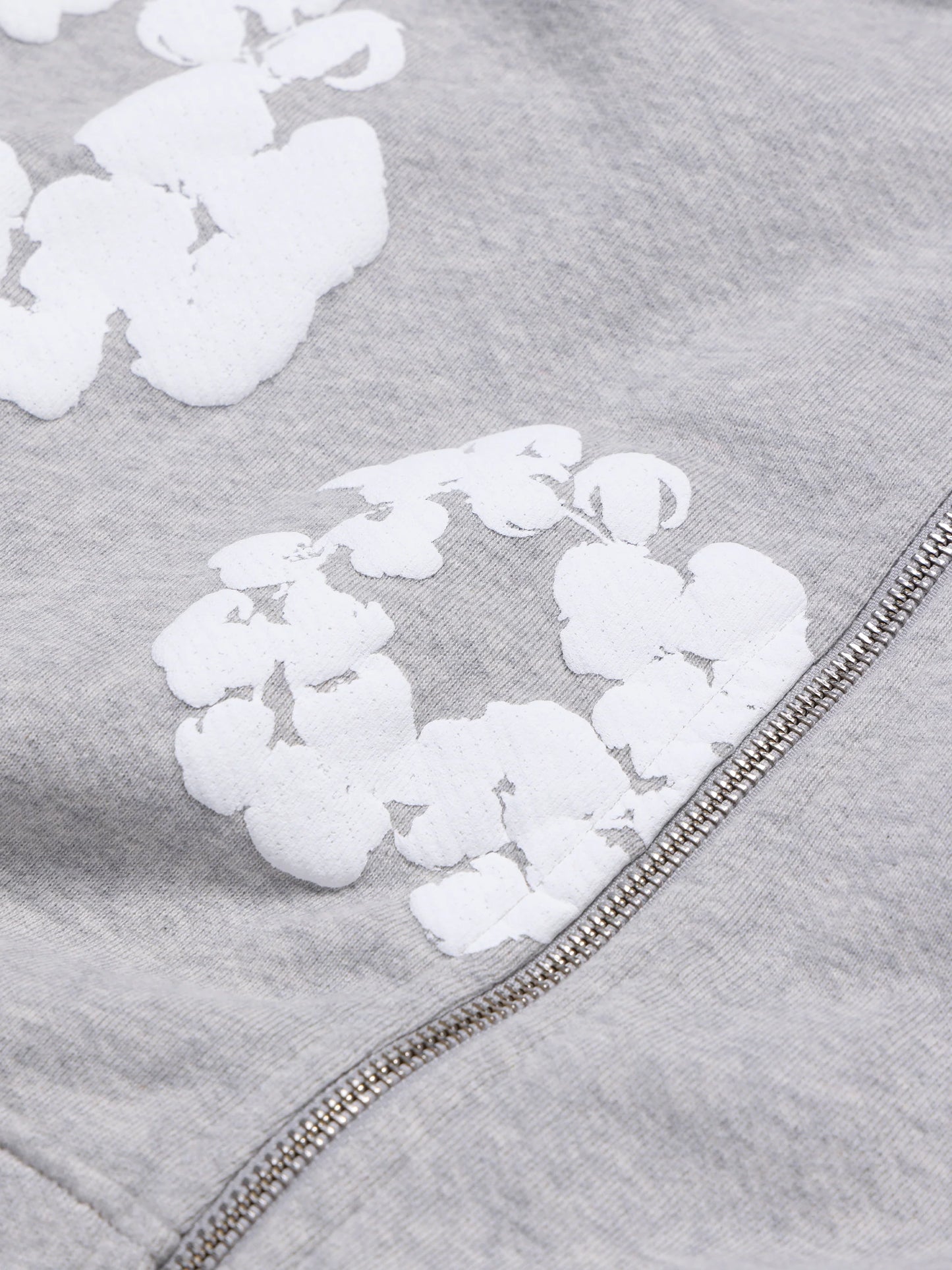 Denim Tears Cotton Wreath Zip Hoodie Black