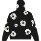 Denim Tears Cotton Wreath Zip Hoodie Black