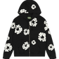 Denim Tears Cotton Wreath Zip Hoodie Black