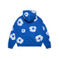 Denim Tears Cotton Wreath Zip Hoodie Black