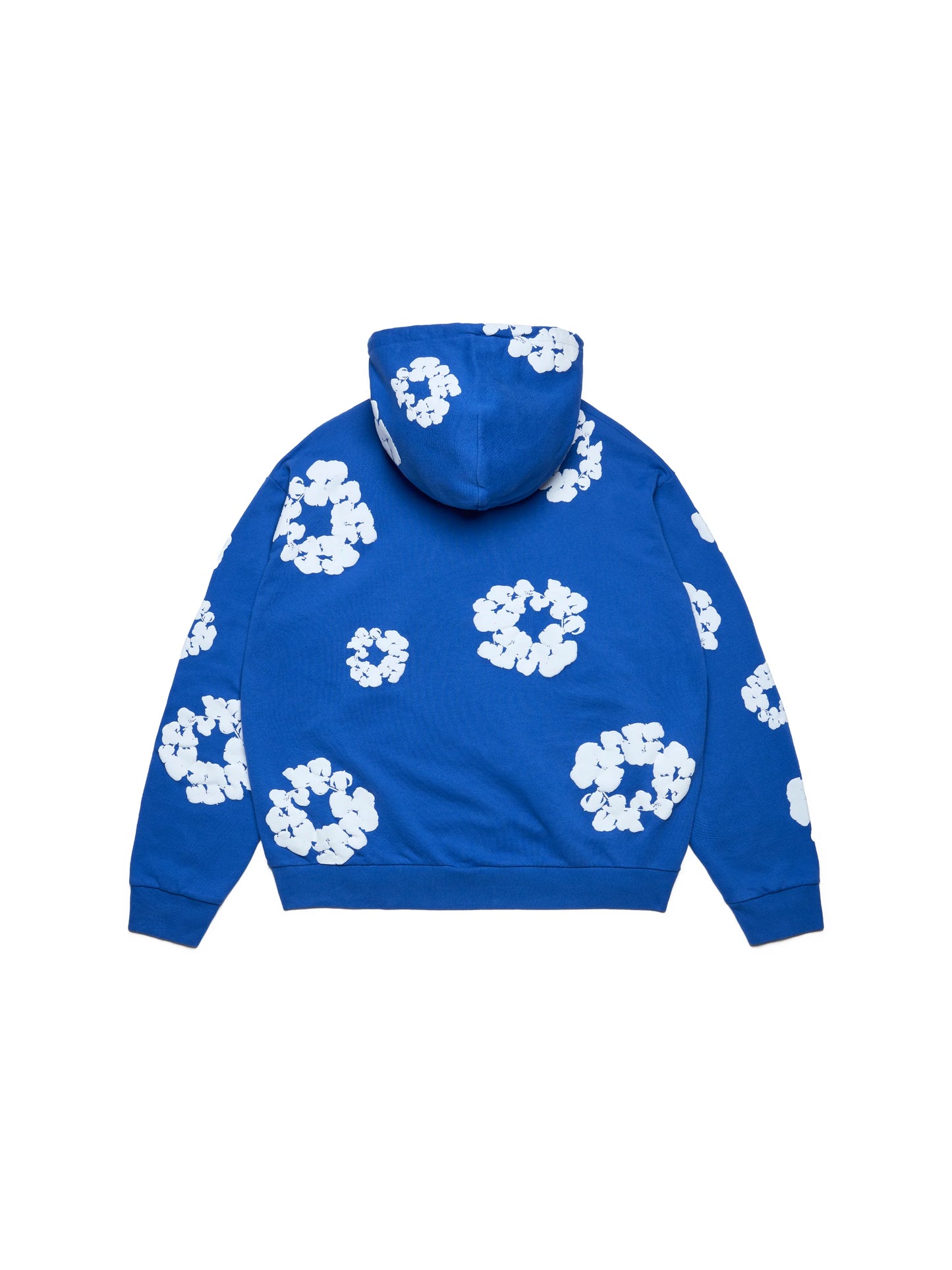 Denim Tears Cotton Wreath Zip Hoodie Black
