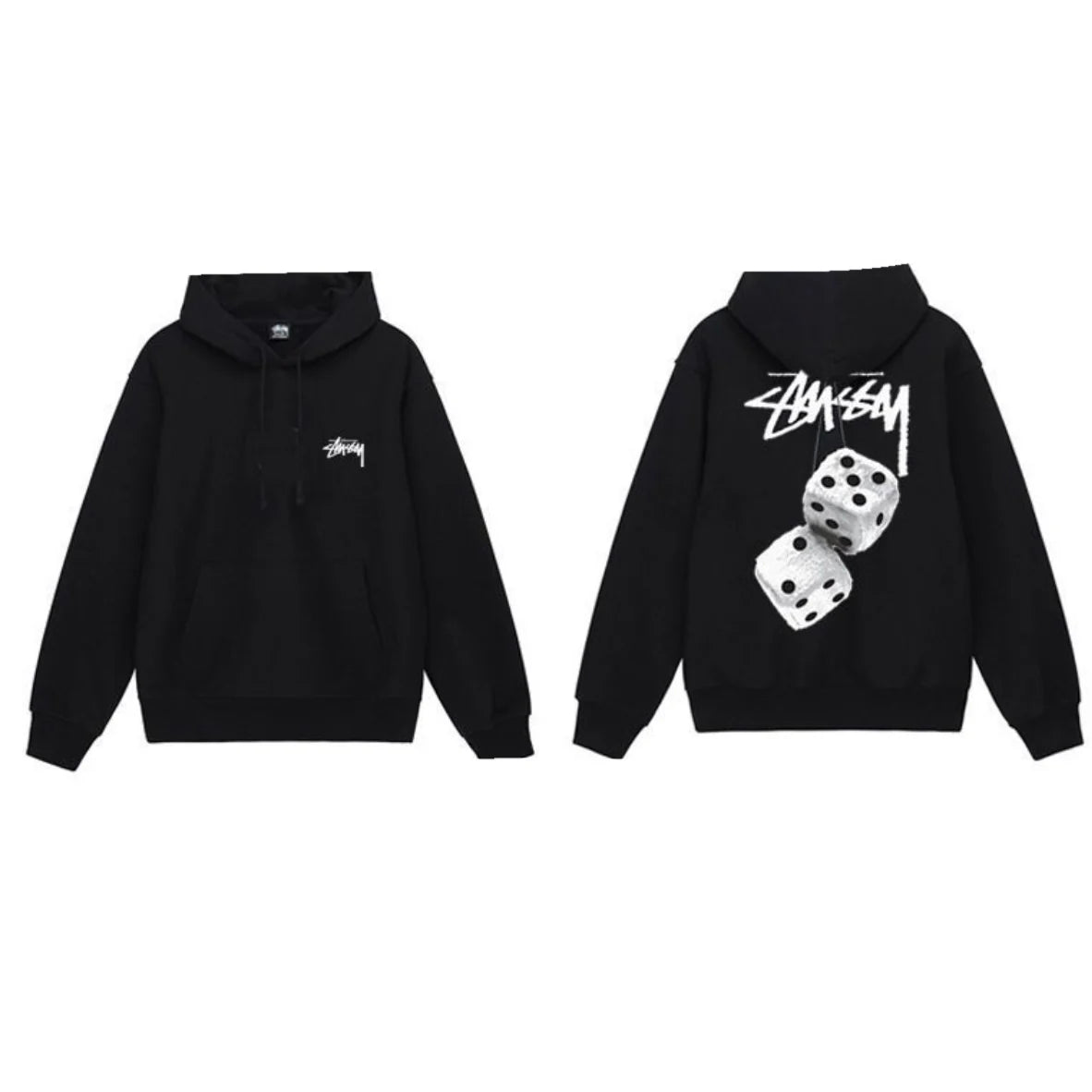 Stussy Fuzzy Dice Hoodie