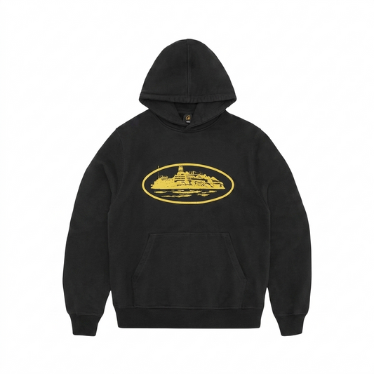 Corteiz CRTZ Alcatraz Hoodie Black