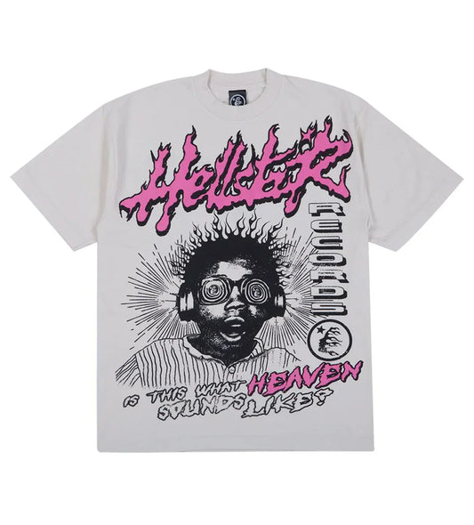 Hellstar Sounds Like Heaven T-Shirt Cream